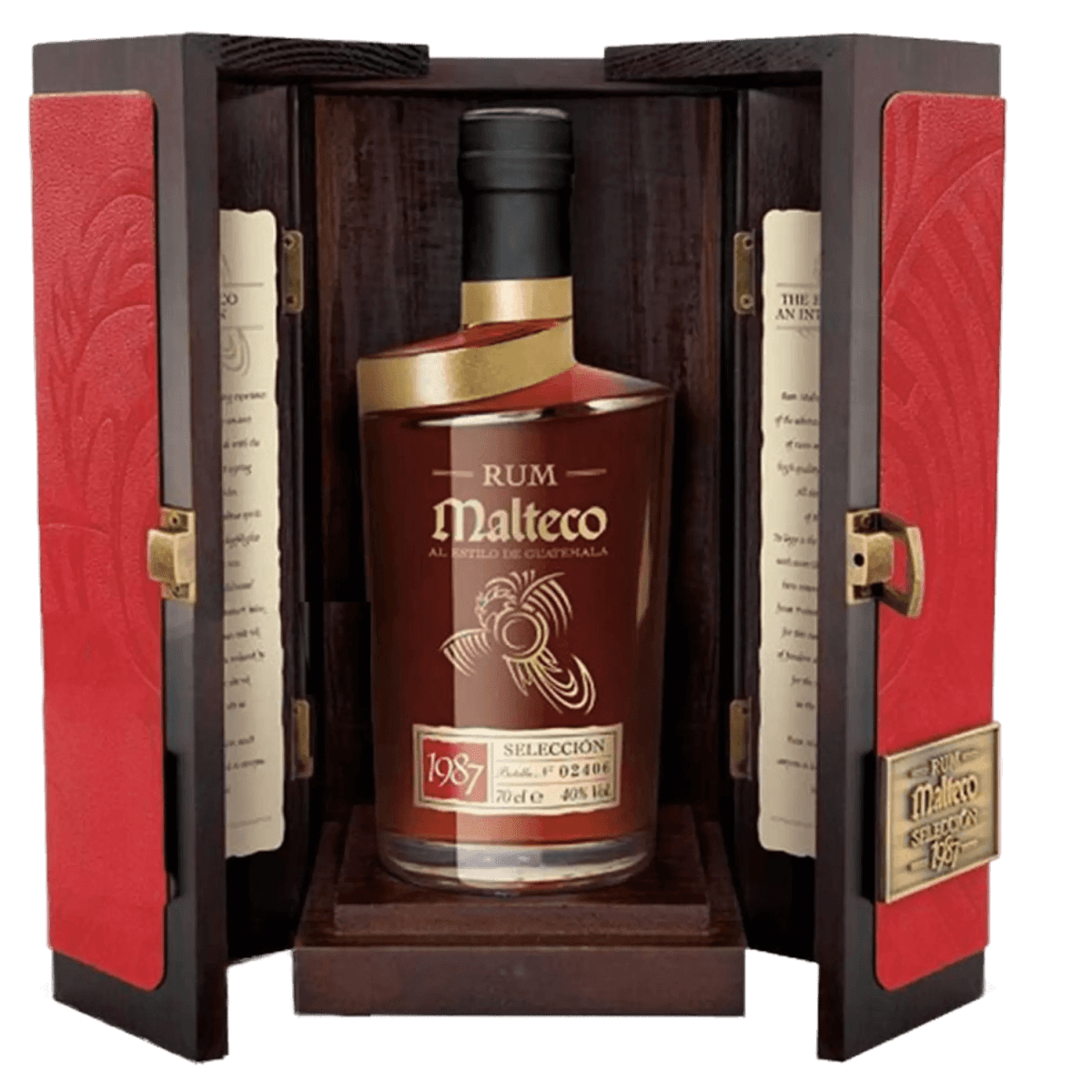 Malteco Seleccion 1987 Rum Fa Díszdobozban - Reserva