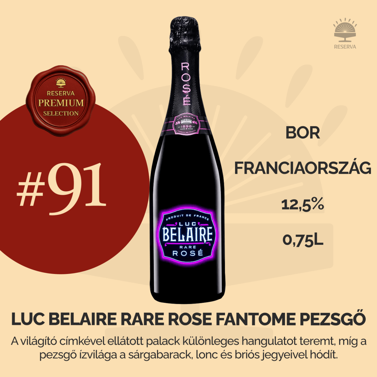 Reserva Premium Selection Ajándék Ital (X7M2L9Q4) - Reserva