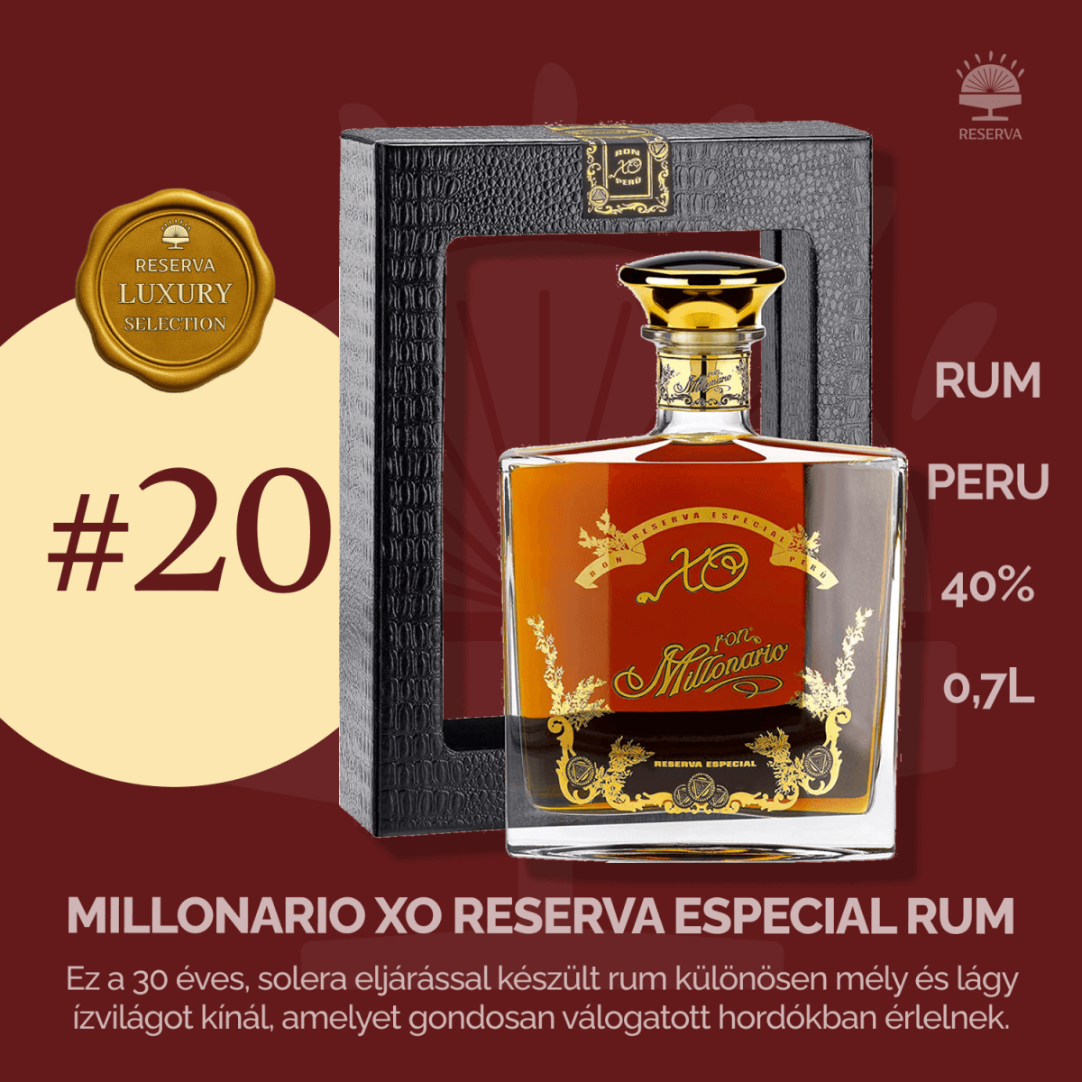 Reserva Luxury Selection Ajándék Ital (7YJ2KX4H) - Reserva