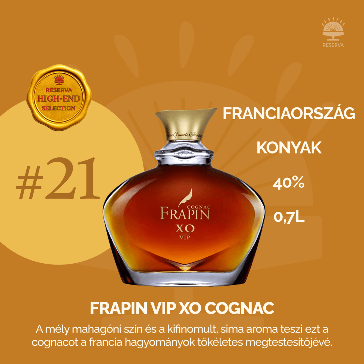 Reserva High - End Selection Ajándék Ital (T5R9L1MX) - Reserva