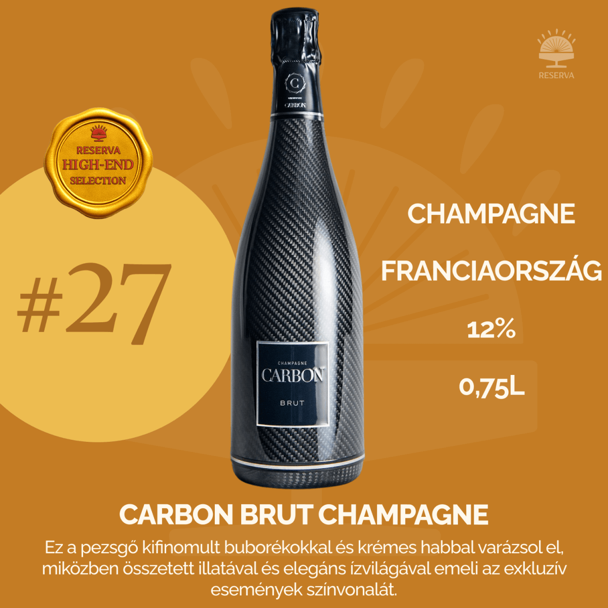 Reserva High - End Selection Ajándék Ital (T5R9L1MX) - Reserva