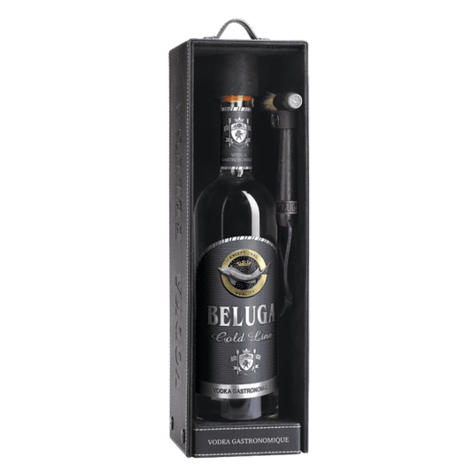 Beluga Gold Line Vodka Bőr Díszdobozban - Reserva