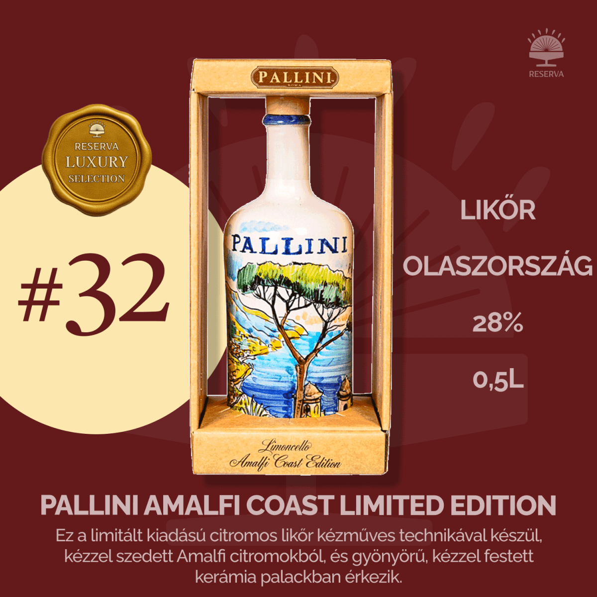 Reserva Luxury Selection Ajándék Ital (7YJ2KX4H) - Reserva