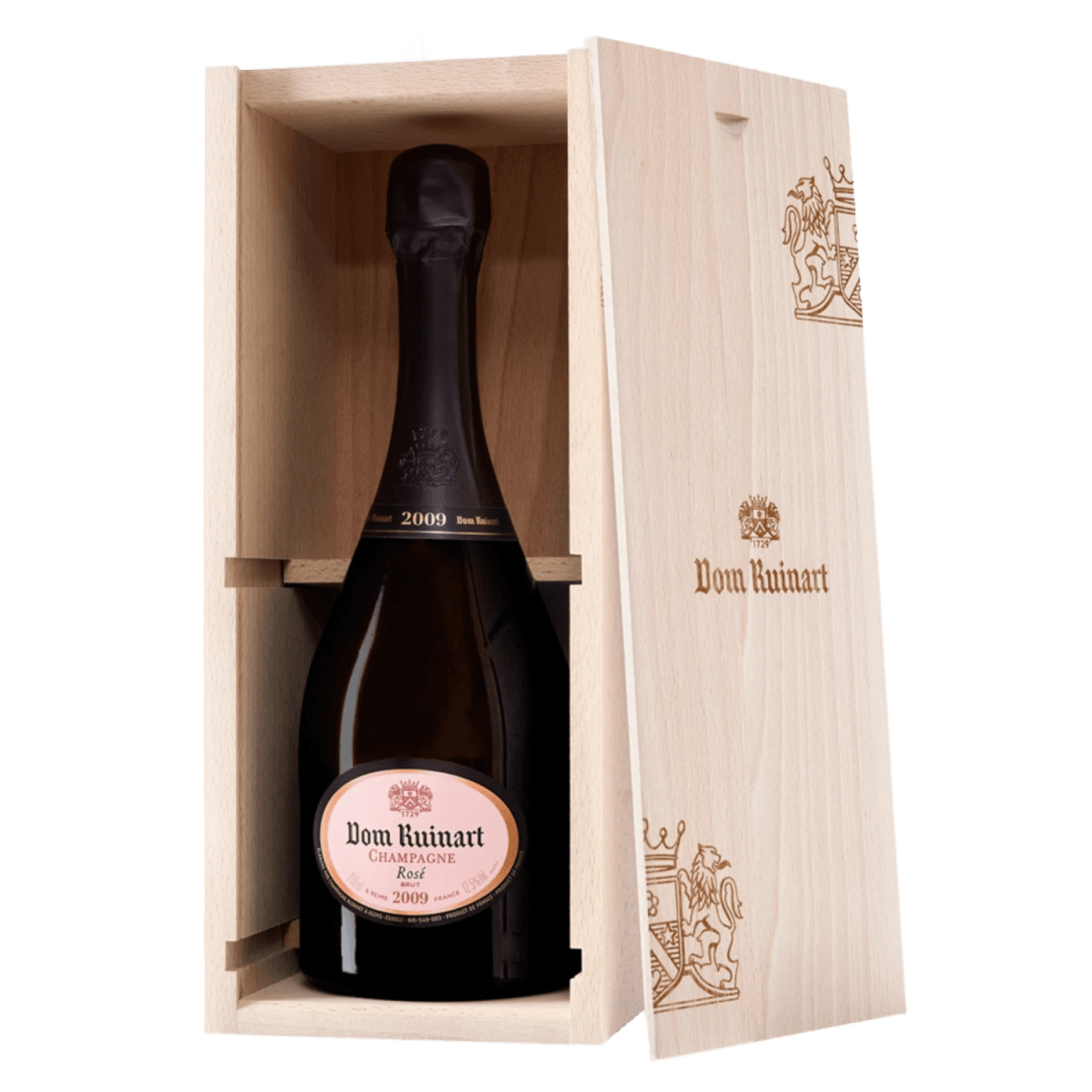 Dom Ruinart Rosé Champagne Fa Díszdobozban - Reserva