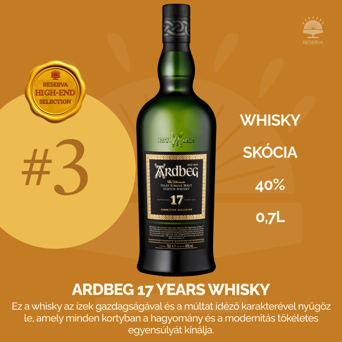 Reserva High - End Selection Ajándék Ital (T5R9L1MX) - Reserva