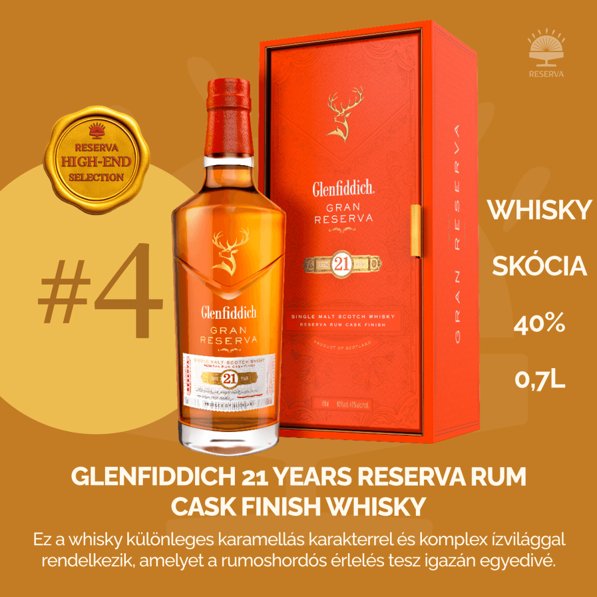 Reserva High - End Selection Ajándék Ital (T5R9L1MX) - Reserva