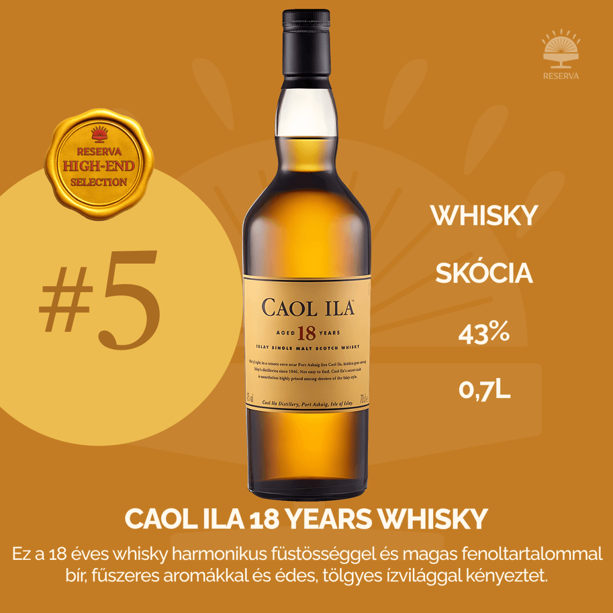 Reserva High - End Selection Ajándék Ital (T5R9L1MX) - Reserva