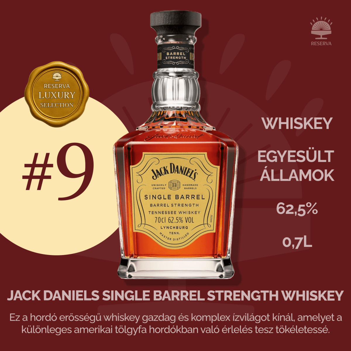 Reserva Luxury Selection Ajándék Ital (7YJ2KX4H) - Reserva