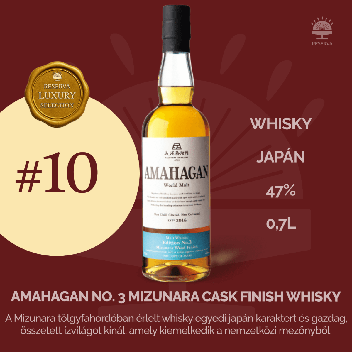 Reserva Luxury Selection Ajándék Ital (7YJ2KX4H) - Reserva