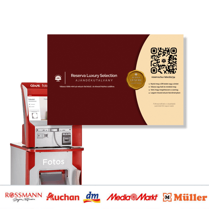 Luxury Selection Ajándékutalvány (Választható ital, házhozszállítva) - Reserva