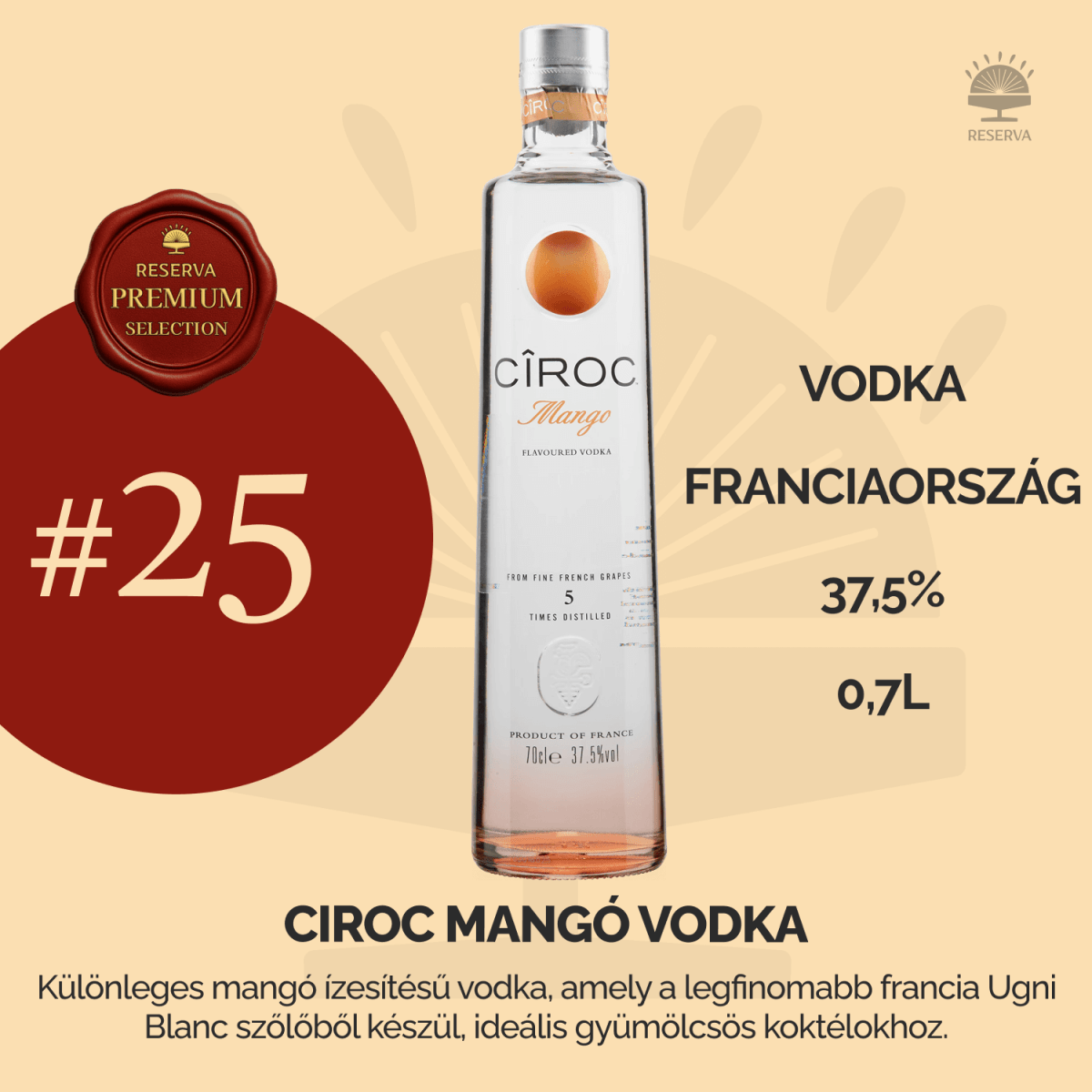 Reserva Premium Selection Ajándék Ital (X7M2L9Q4) - Reserva