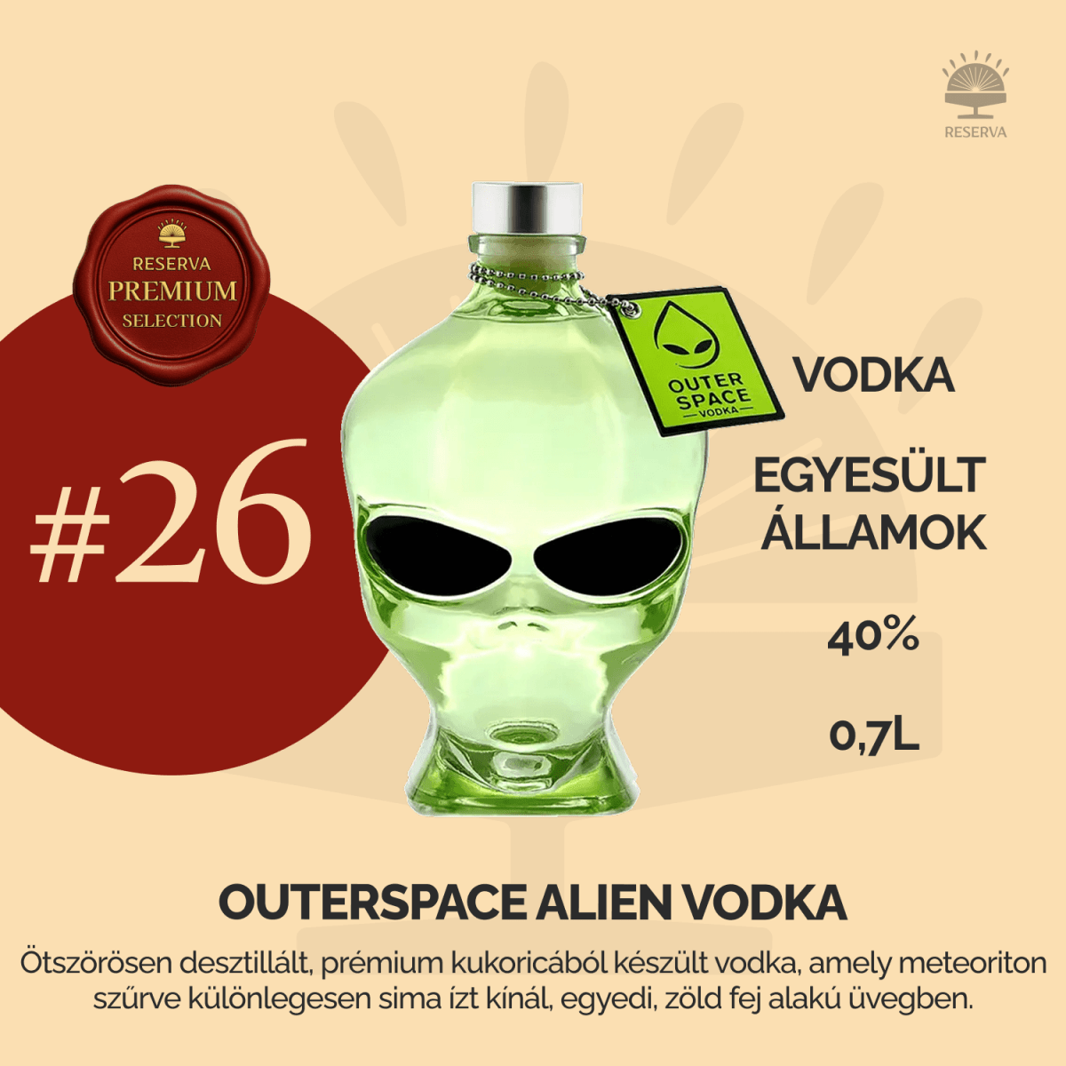 Reserva Premium Selection Ajándék Ital (X7M2L9Q4) - Reserva