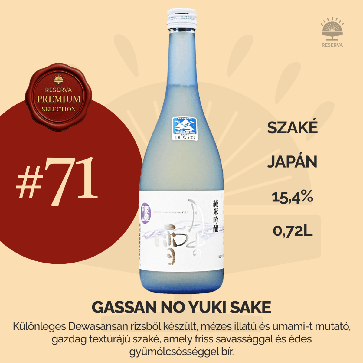 Reserva Premium Selection Ajándék Ital (X7M2L9Q4) - Reserva