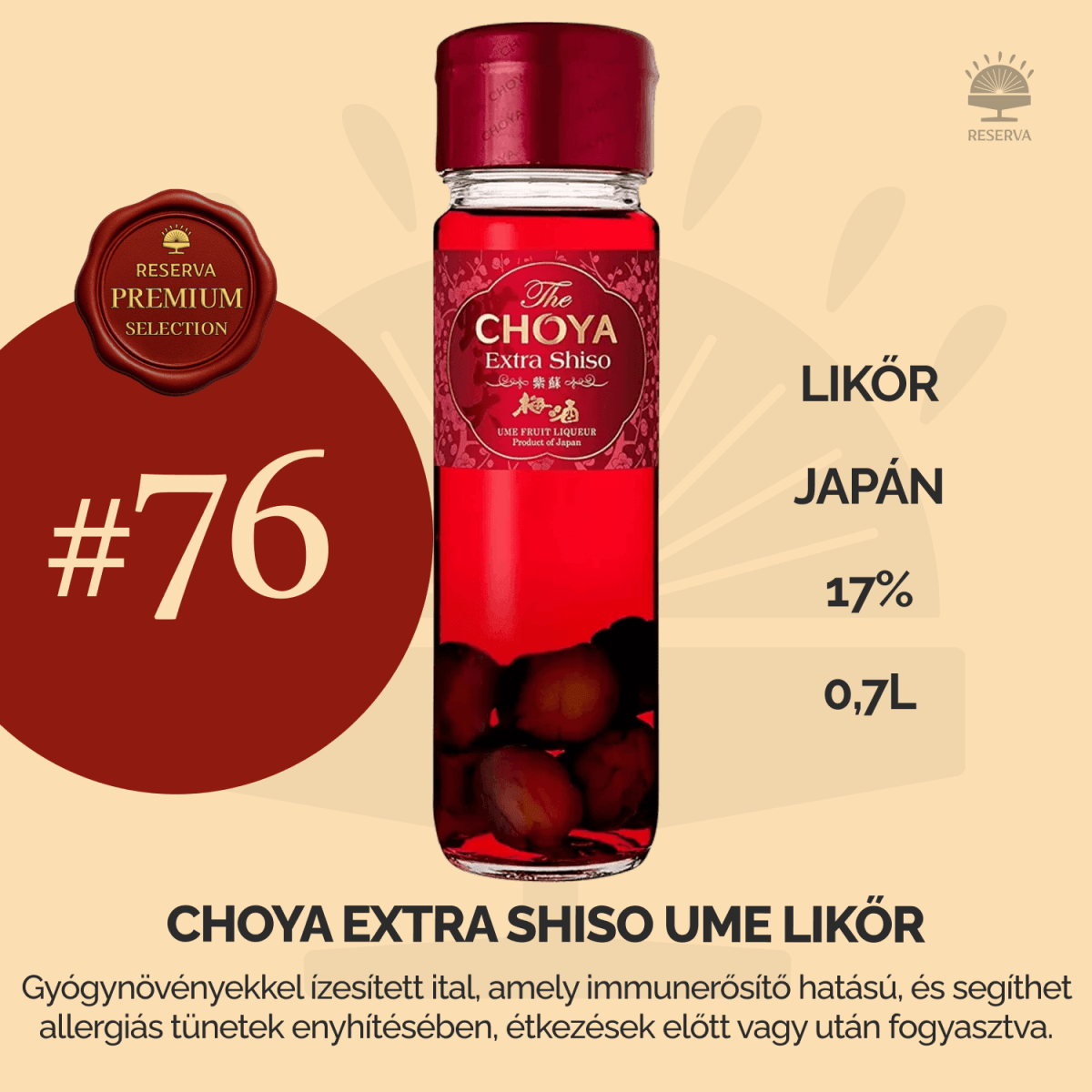 Reserva Premium Selection Ajándék Ital (X7M2L9Q4) - Reserva