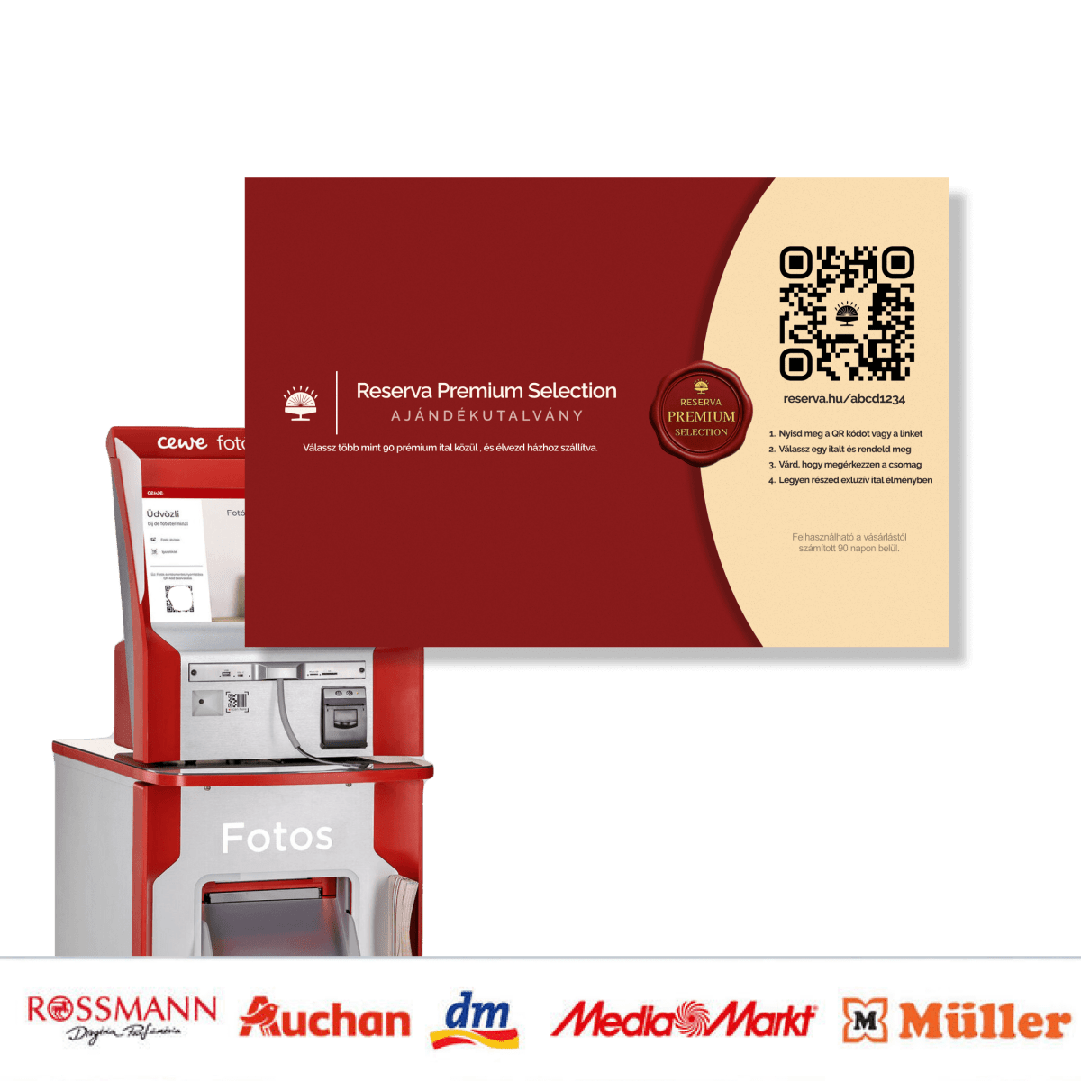 Premium Selection Ajándékutalvány (Választható ital, házhozszállítva) - Reserva