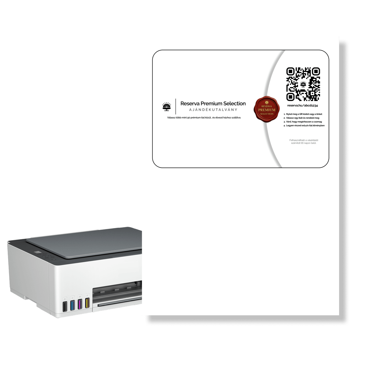 Premium Selection Ajándékutalvány (Választható ital, házhozszállítva) - Reserva