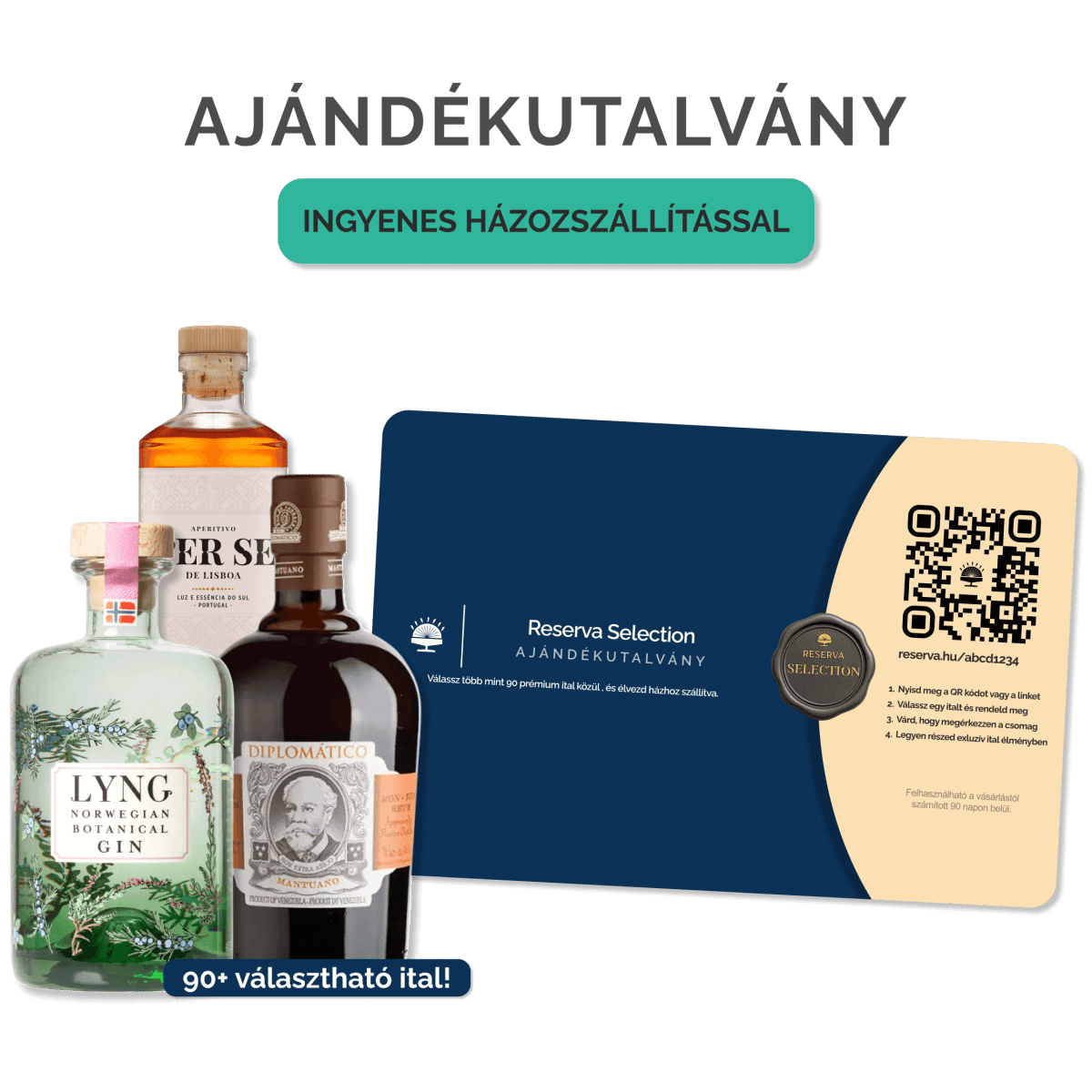 Selection Ajándékutalvány (Választható ital, házhoz szállítva) - Reserva