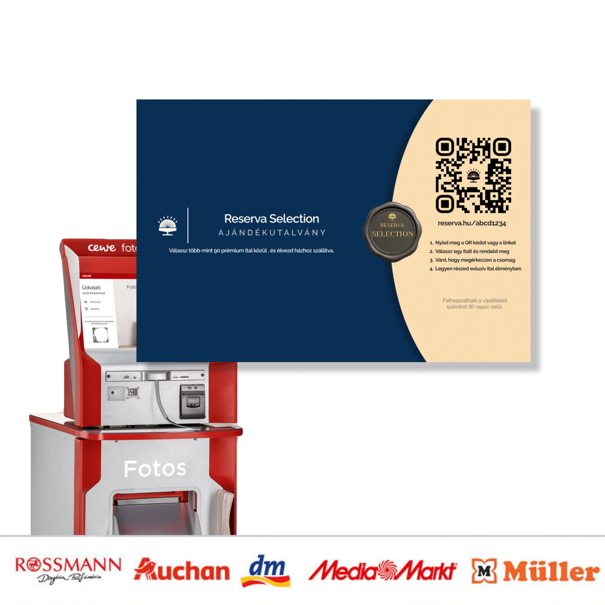 Selection Ajándékutalvány (Választható ital, házhozszállítva) - Reserva