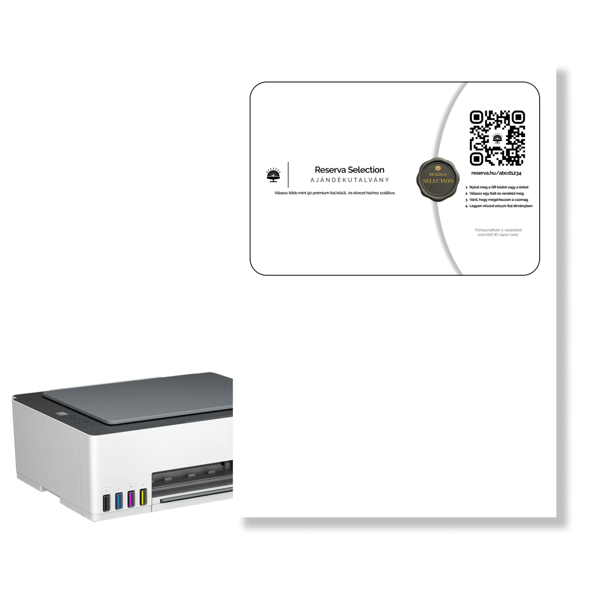 Selection Ajándékutalvány (Választható ital, házhozszállítva) - Reserva