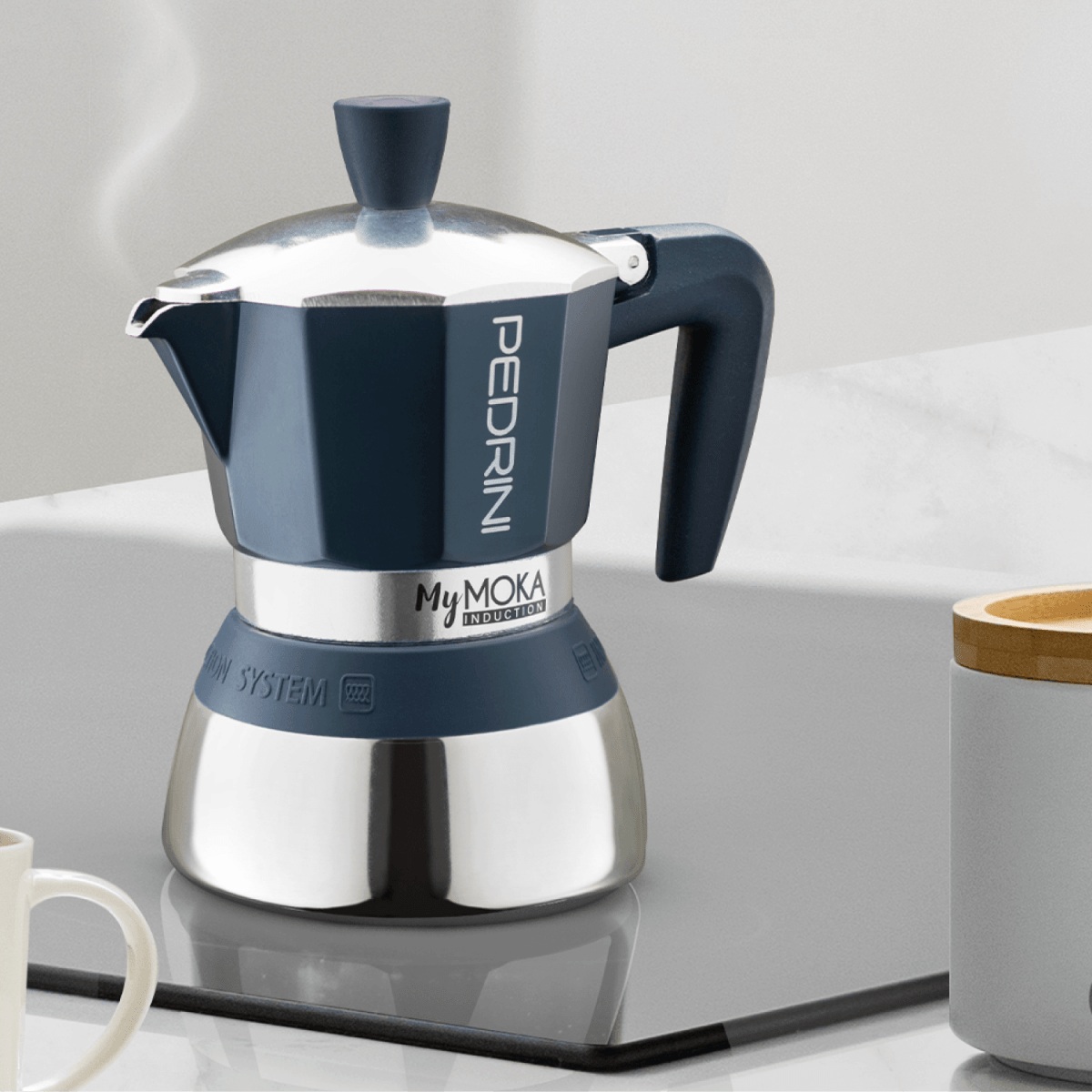 Pedrini® MyMoka Induction Kotyogós Kávéfőző - Reserva