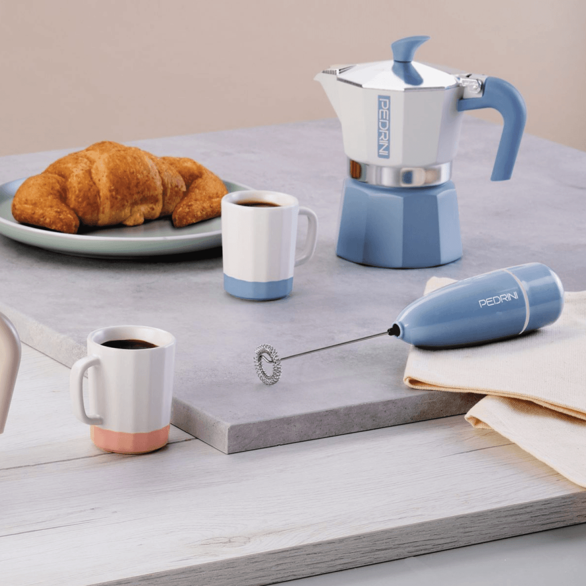 Pedrini® MyMoka Kotyogós Kávéfőző - Homok - Reserva